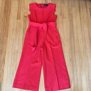 Red jumpsuit